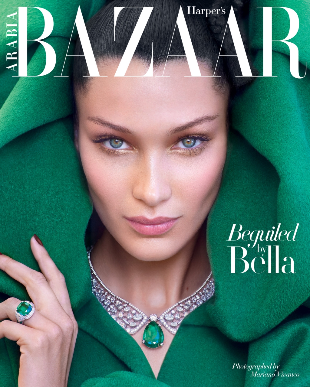 Beguiled by Bella - Bella Hadid for Harper's Bazaar Arabia by Mariano Vivanco