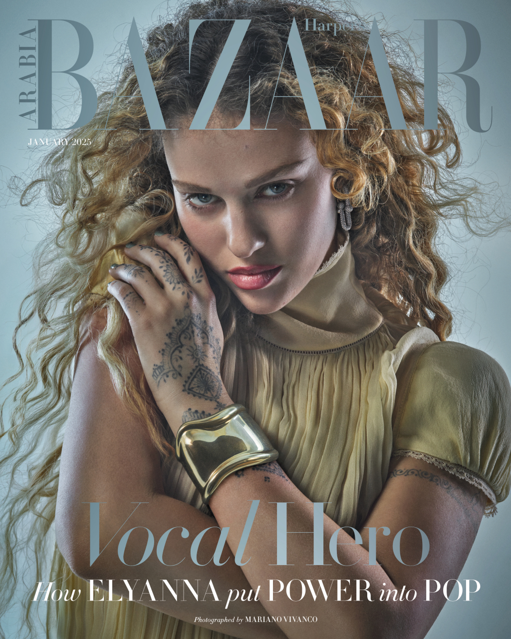 Harper's Bazaar Arabia - Elyanna